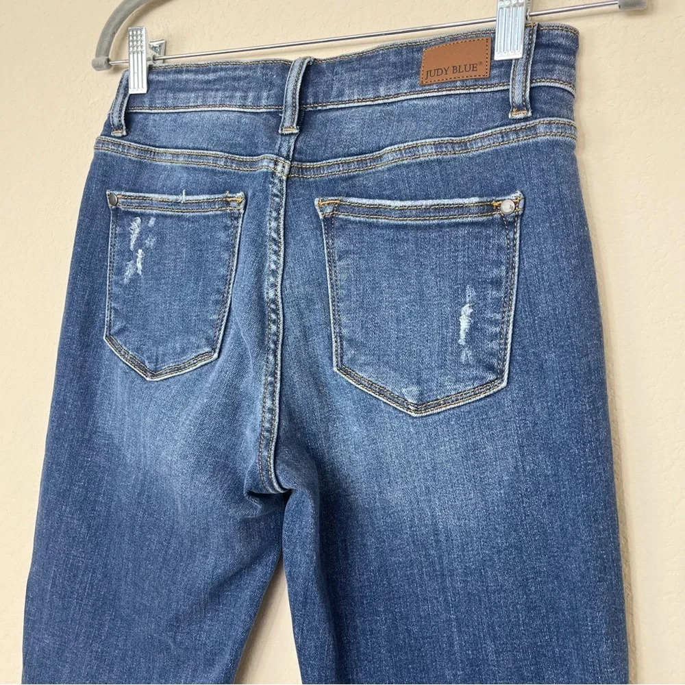 Judy Blue Walk This City Slim Fit Jeans Size 3 / 26 - Picture 9 of 12